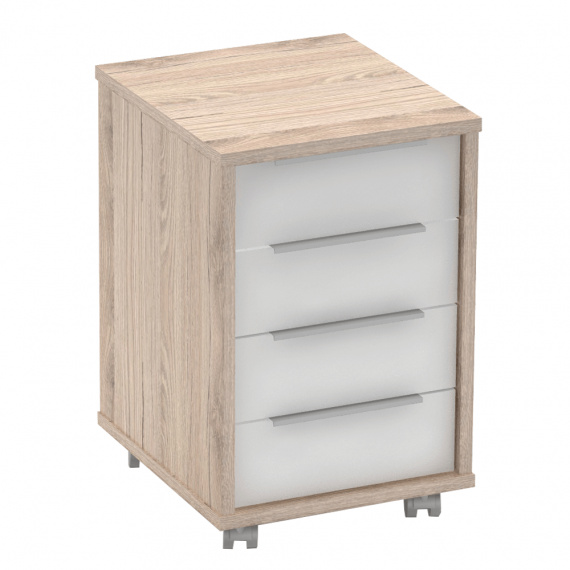 Kontejner, san remo / bílá, RIOMA TYP 14