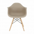 Křeslo, capuccino / buk, DAMEN NEW