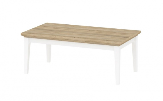 Konferenční stolek Provence 872 bílá/dub