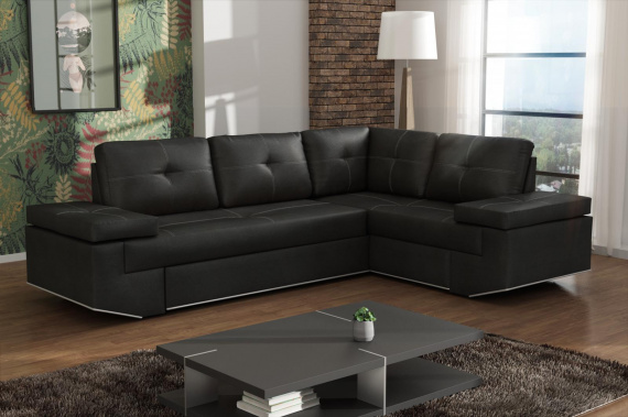 Sedací souprava Zoja P černá