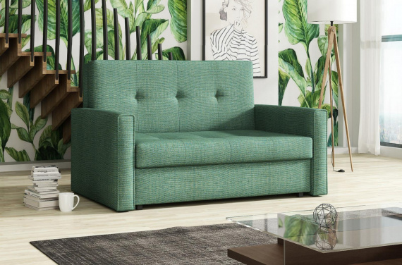 Rozkládací křeslo Vivian Bis II zelené