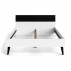 Postel Retro 379 160x200 bílá/černá
