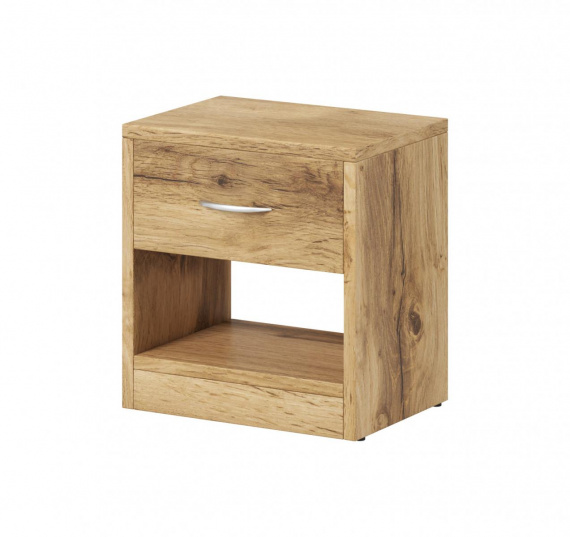 Noční stolek Izzy 1s dub wotan