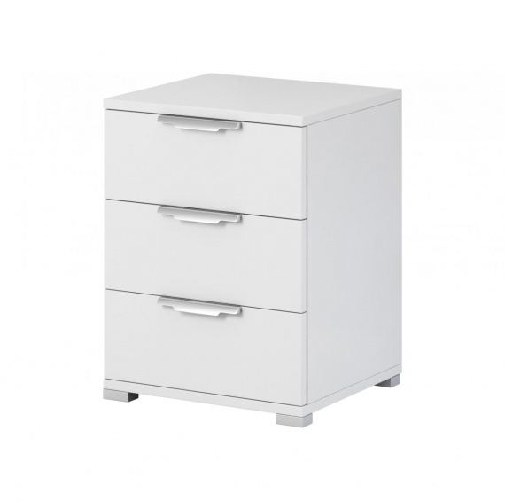 Noční stolek Izzy 3s bílý