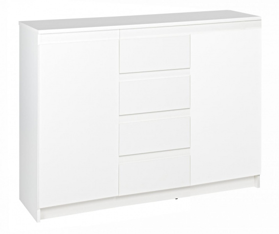 Komoda Dale 2d4s bílá