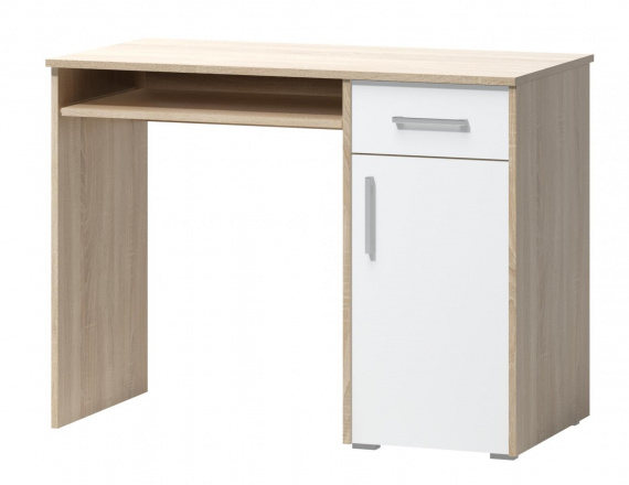 Psací stůl Fatra 15 1d1s dub sonoma/bílá