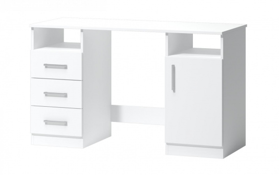 Psací stůl Fatra 16 1d3s bílý