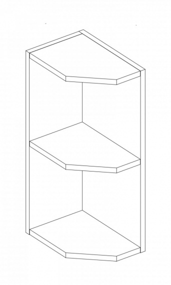 Kuchyňská skříňka Largo 08/G20N sonoma tmavá