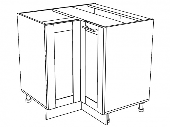 Kuchyňská skříňka Kingston 21/D90NW dub wotan
