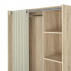 Skříň Harmony 120 dub sonoma/beige/grey