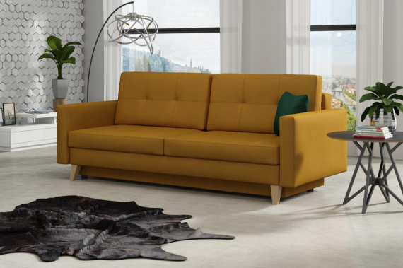 Pohovka Irma žlutá