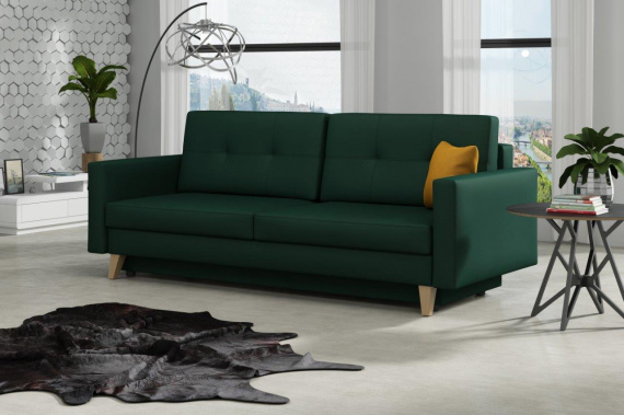 Pohovka Irma tmavě zelená