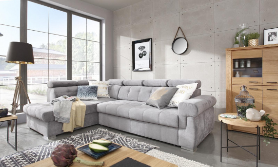 Sedací souprava Amadeus L šedá