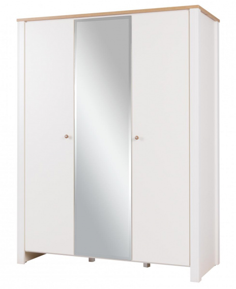 Skříň Bacardi R9 dub zlatý/crem