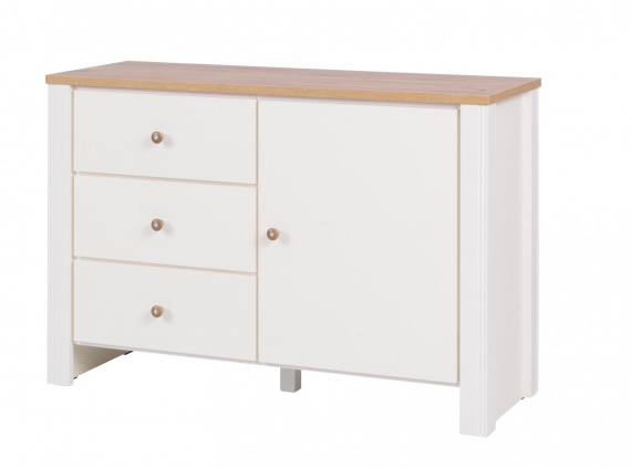 Komoda Bacardi R14 dub zlatý/crem