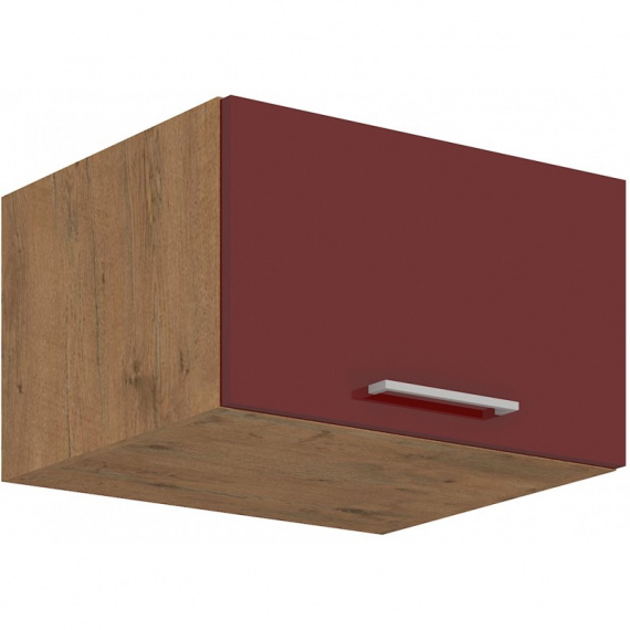 Kuchyňská skříňka Vega 60NAGU36-1F dub lancelot/bordo lesk