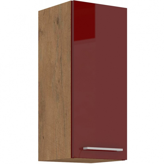 Kuchyňská skříňka Vega 30G72-1F dub lancelot/bordo lesk
