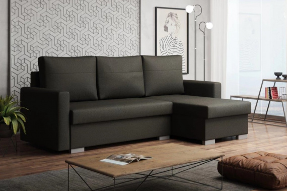 Sedací souprava Percy UNI Alfa 20 hnědá