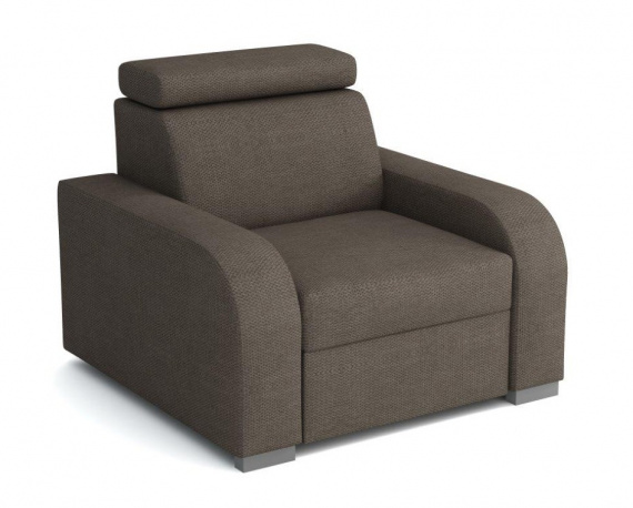 Křeslo Norway hnědé