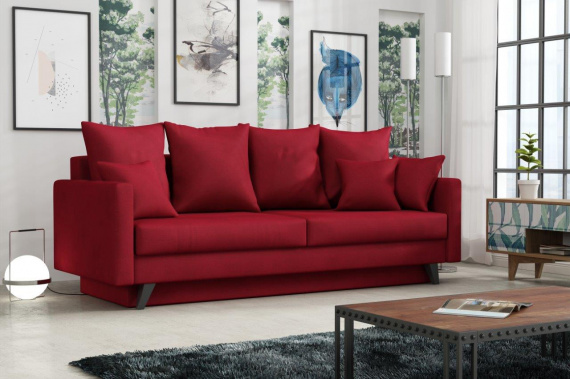 Pohovka Odeta Kronos 2 červená