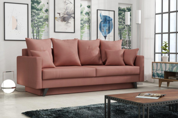 Pohovka Odeta Kronos 29 růžová