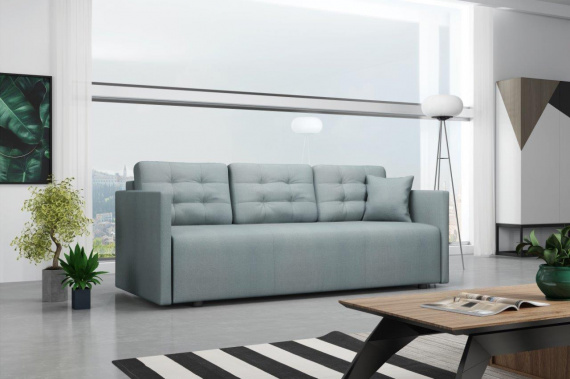 Pohovka Babeta světle šedá