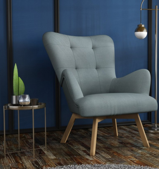 Křeslo Paris světe šedé