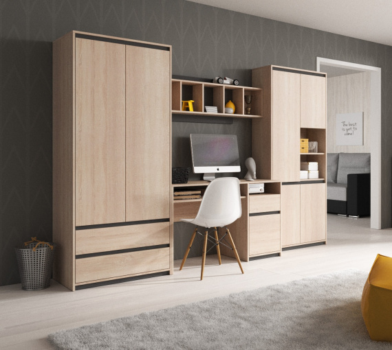 Dětský pokoj Amigo dub sonmoma/grafit