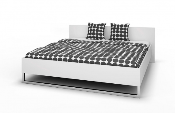 Postel Selena 742 180x200 bílá