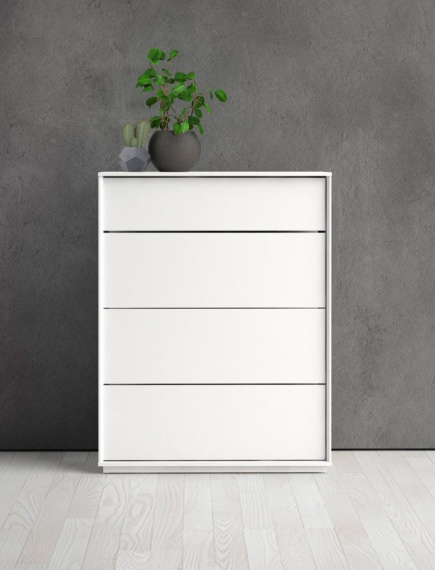 Komoda Secret 4S 440 bílá