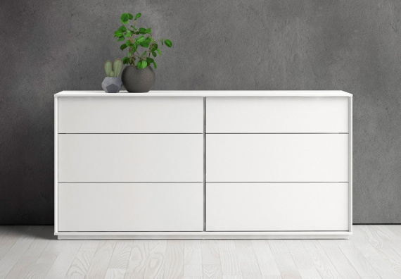 Komoda Secret 6S 442 bílá