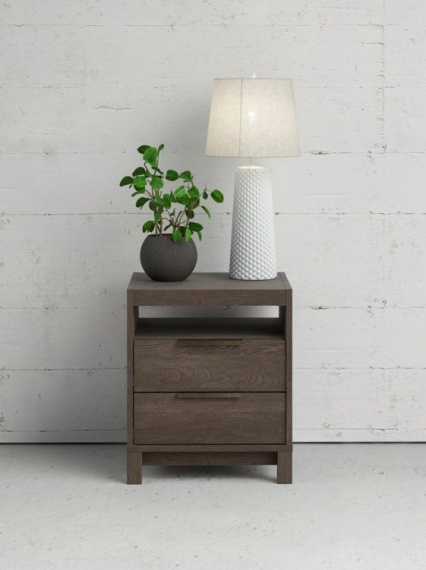 Noční stolek Rialta 741 hnědý
