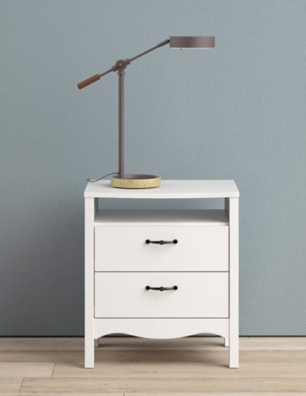 Noční stolek Bella 733 bílý