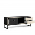 TV stolek Sheba černý MAT/sonoma