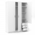 Šatní skříň Spike 081 bílá