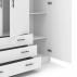 Šatní skříň Spike 082 bílá