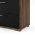 Komoda Dante 4S 937 ořech/černá