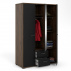 Skříň Dante 3D2S 329 ořech/černá