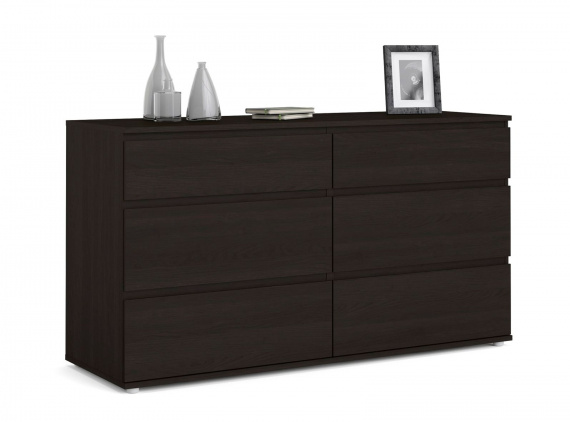 Komoda Nibby 252 hnědá