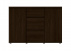 Komoda Nibby 097 hnědá