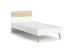 Postel Retro 801 90x200 bílá/dub