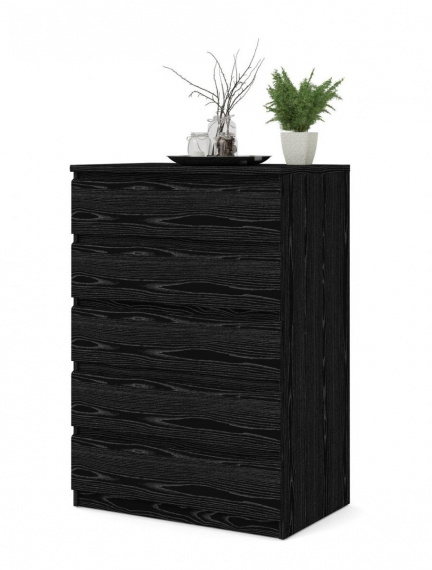 Komoda Simplicity 071 woodgrain černá