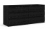 Komoda Simplicity 072 woodgrain černá