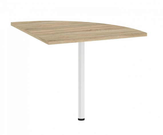 Rohový díl ke stolu Office 458 dub sonoma/bílá