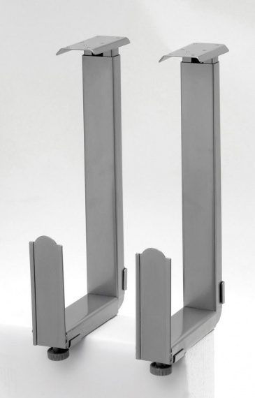 Držák na počítač Office 102 silver grey