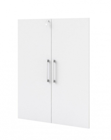 Dvířka se zámkem Office 339 bílé