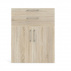 Dvířka se zásuvkami Office 425 dub sonoma