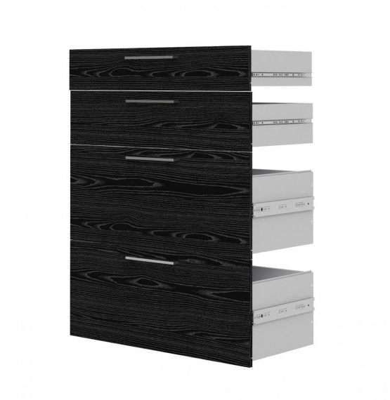 Zásuvky Office 426 černé