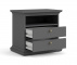 Noční stolek Provence 365 grey MAT