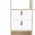 Přístavný regál ke stolu Felix 517 dub sonoma/bílá
